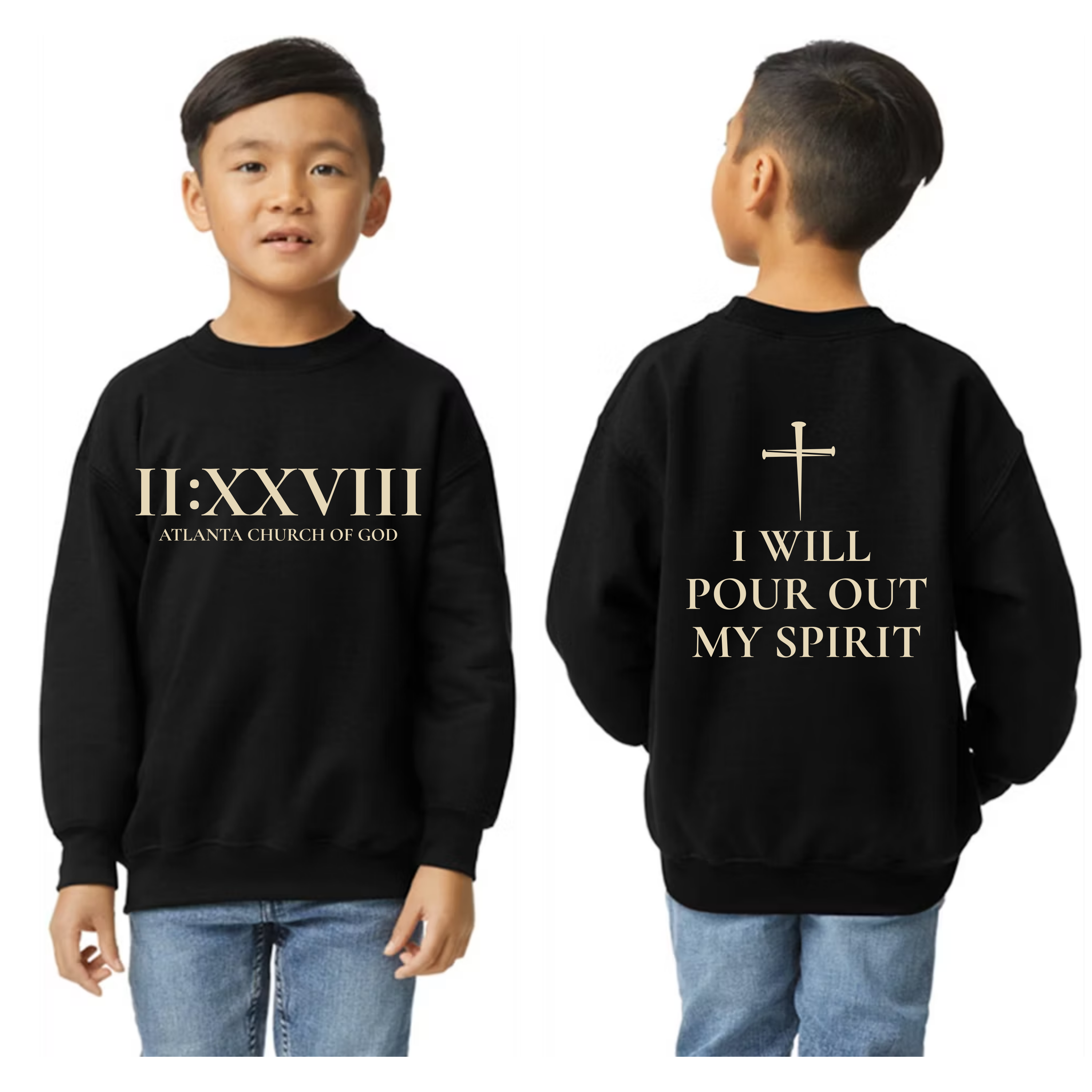 Pour Out Your Spirit Youth Sweatshirt