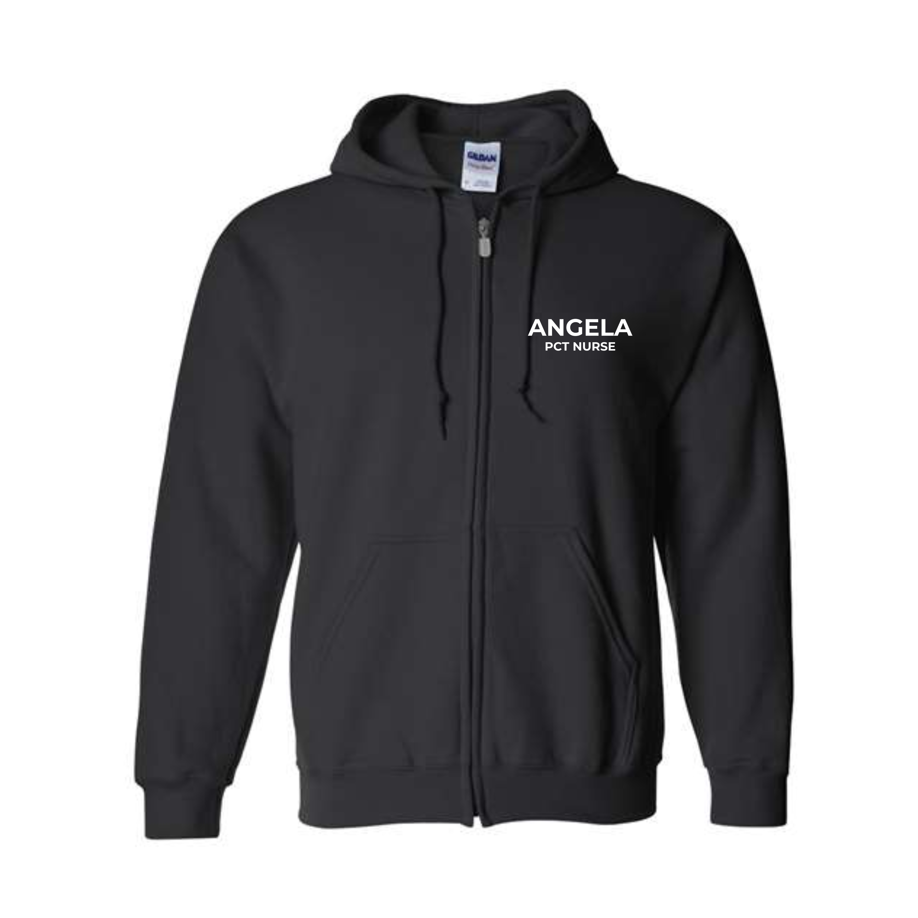 Angela PCT Nurse Sweatshirt | Personalized Healthcare Apparel